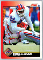 1991 Score Keith McKeller #192
