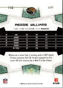 2008 Score Reggie Williams