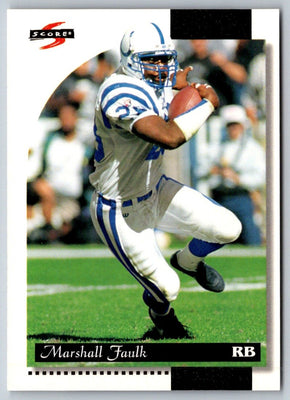 1996 Score Marshall Faulk #5