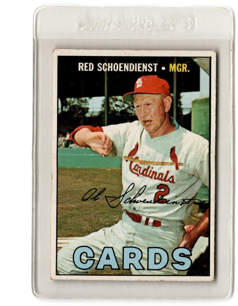 1967 Topps Red Schoendienst