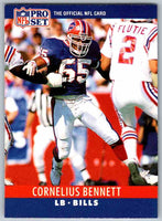 1990 Pro Set Cornelius Bennett #39