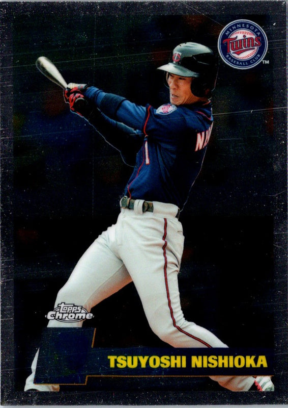 2011 Topps Chrome Vintage Tsuyoshi Nishioka #VC43