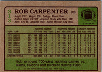 1984 Topps Rob Carpenter #313