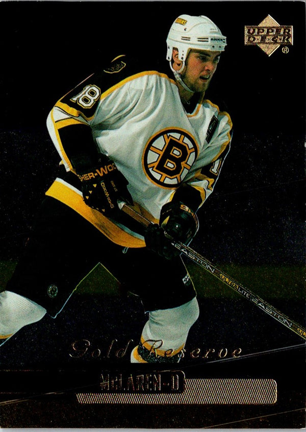 1999 Upper Deck Gold Reserve Kyle McLaren #186