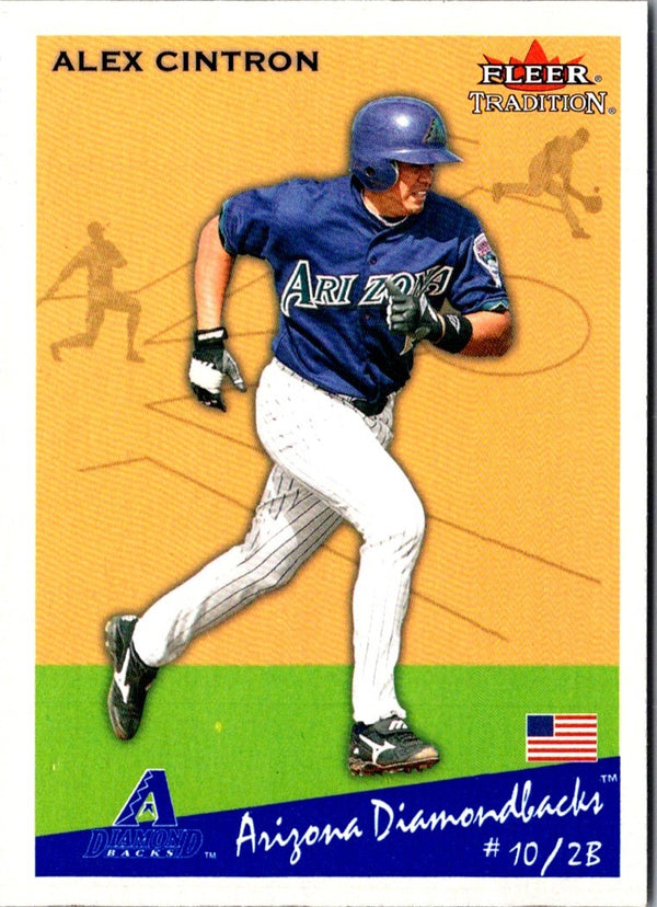 2002 Fleer Tradition Update Alex Cintron #U180