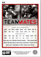 2008 SAGE HIT John David Booty/Fred Davis #61