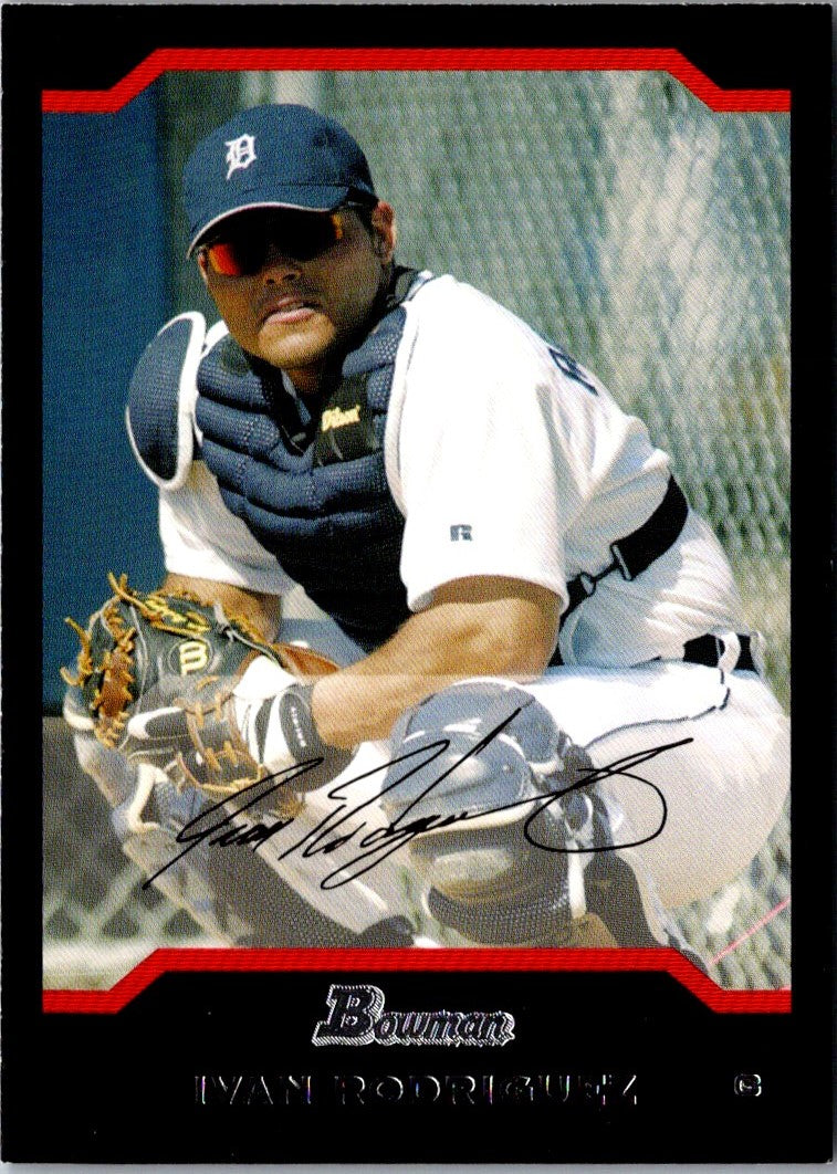 2004 Bowman Ivan Rodriguez