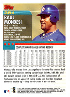 2000 Topps Raul Mondesi #364