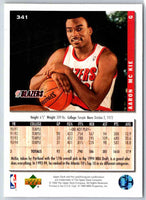 1993 Upper Deck Aaron McKie #341