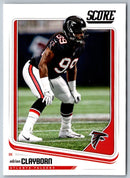 2018 Score Red Adrian Clayborn