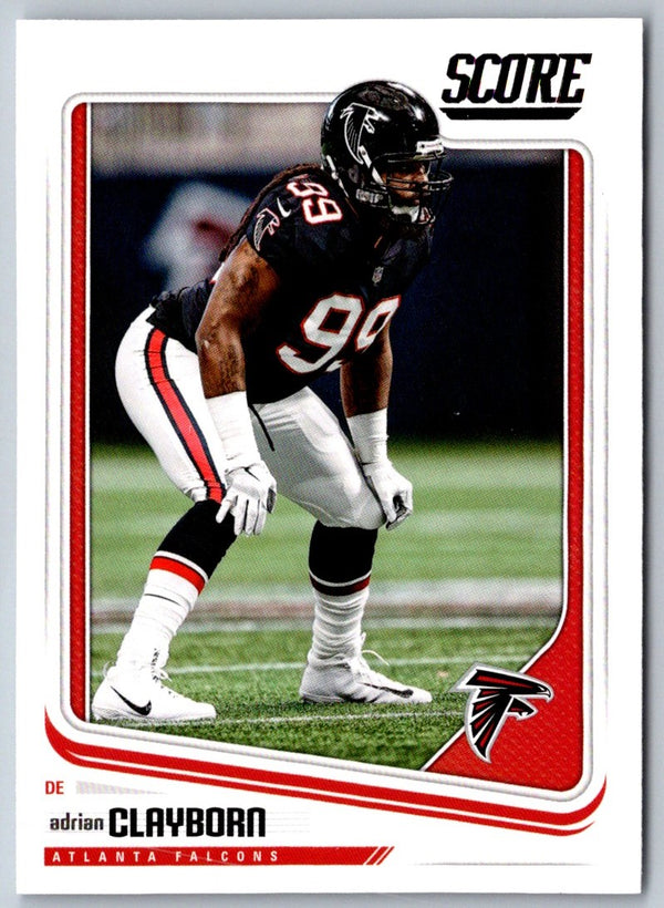 2018 Score Red Adrian Clayborn #21