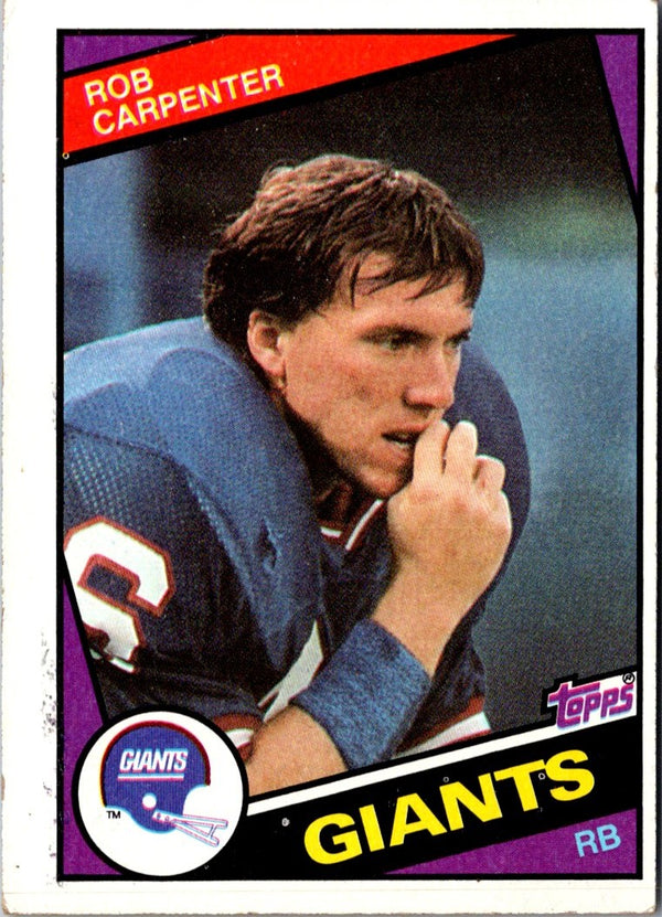 1984 Topps Rob Carpenter #313