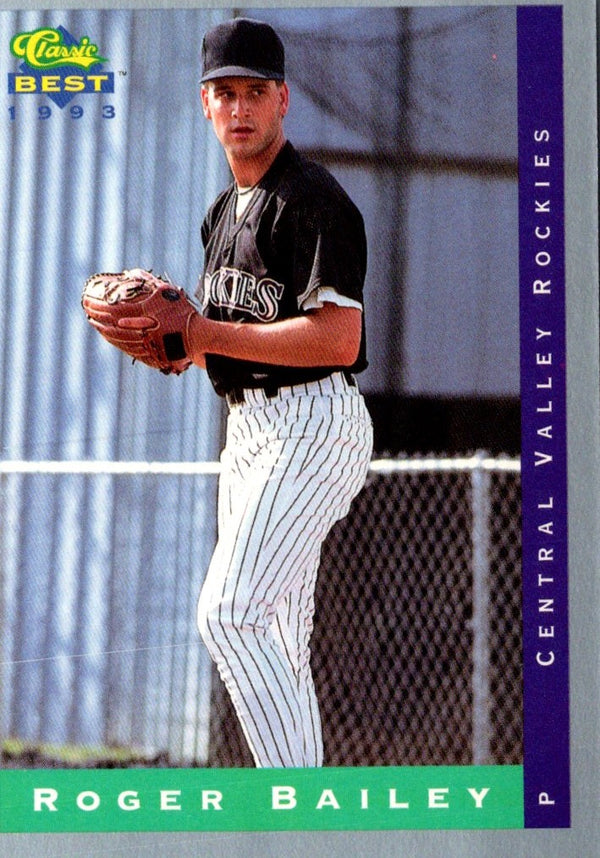 1993 Classic Best Roger Bailey #94