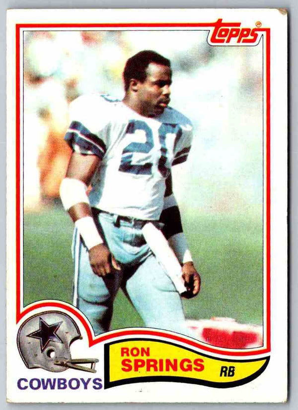 1982 Topps Ron Springs #325