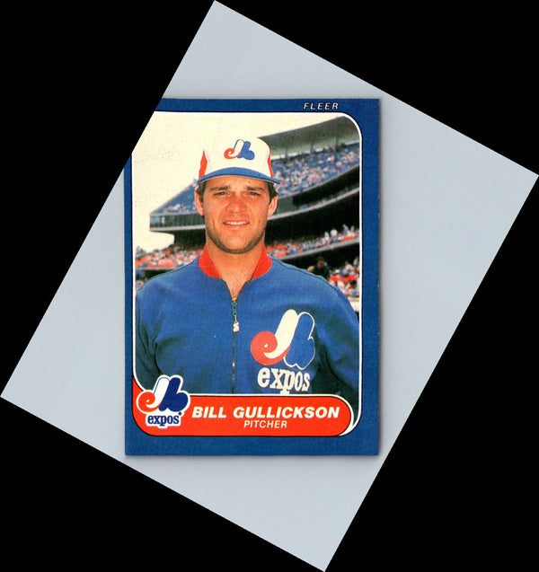 1986 Fleer Bill Gullickson #249