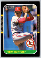 1986 Donruss Ricky Horton #138