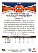 2012 Topps Demaryius Thomas