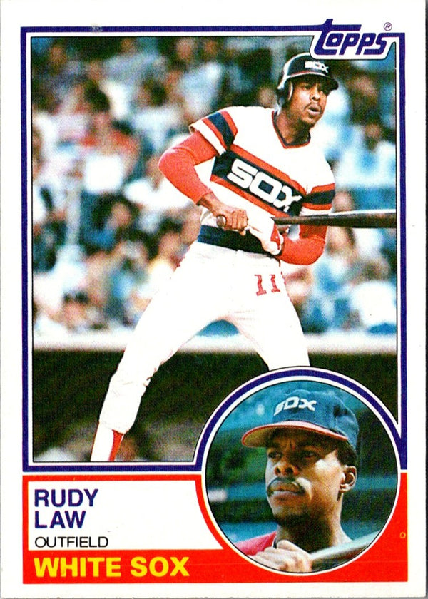 1983 Topps Rudy Law #514 EX