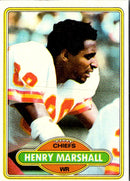1980 Topps Henry Marshall