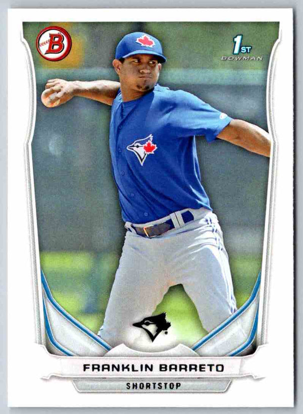 2014 Bowman Franklin Barreto #BP87