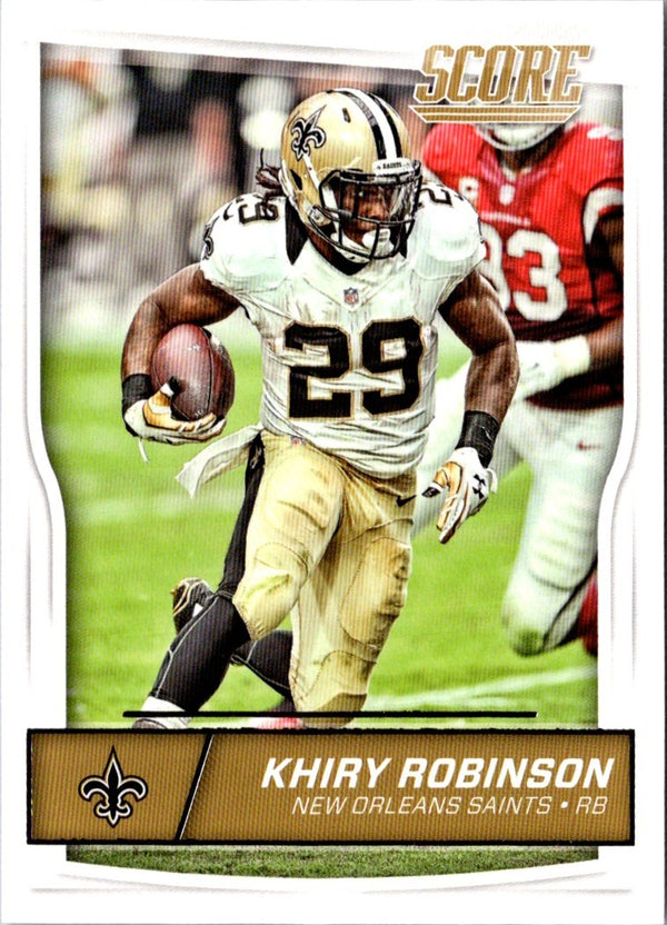 2016 Score Khiry Robinson #201