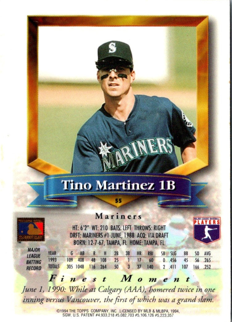 1994 Finest Tino Martinez