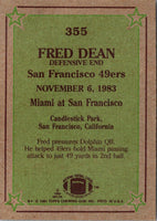 1984 Topps Fred Dean #355