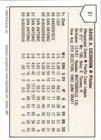 1989 ProCards Dave Eichhorn #61