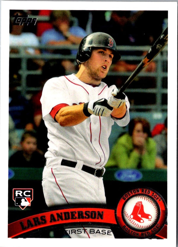 2011 Topps Lars Anderson #254 Rookie
