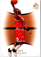 2007 SP Authentic Ben Wallace #74