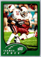 2002 Topps Thomas Jones #198