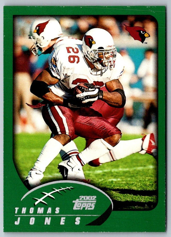 2002 Topps Thomas Jones #198