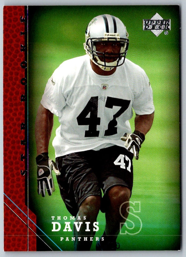 2005 Upper Deck Thomas Davis #229 Rookie