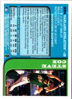 1997 Bowman Steve Cox #338