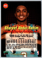 1996 Stadium Club Rookies I Shareef Abdur-Rahim #R3