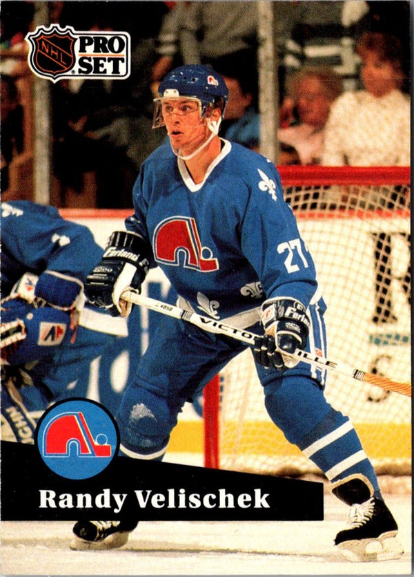 1991 Pro Set French Randy Velischek #206