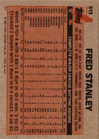 1983 Topps Fred Stanley #513 EX