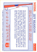 1988 Nestle Jeff Reardon #27