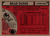 1980 Topps Brad Dusek #276
