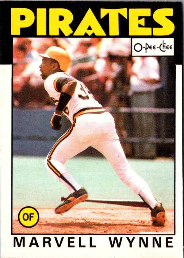 1986 O-Pee-Chee Marvell Wynne #293