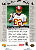 1995 SP All-Pros Die Cut Michael Westbrook #AP-5