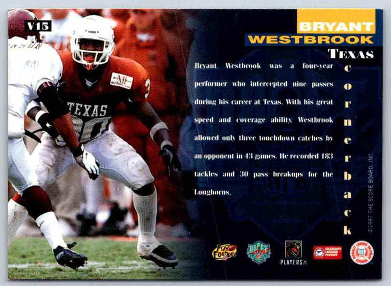 1997 Score Board Sb Bryant Westbrook