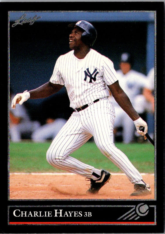 1992 Leaf Black Gold Charlie Hayes #220