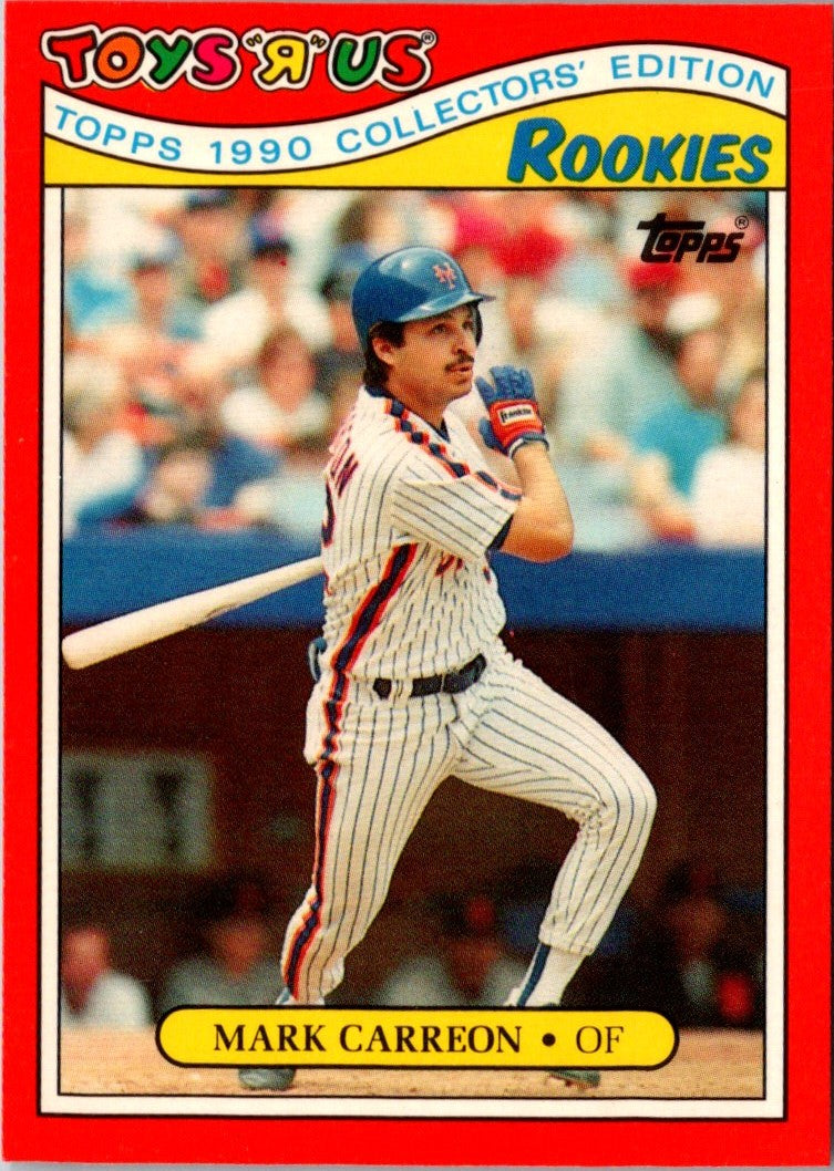 1990 Topps Toys'R'Us Rookies Mark Carreon