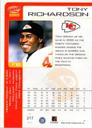 2001 Pacific Tony Richardson