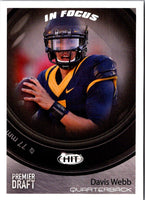 2017 SAGE HIT Davis Webb #131