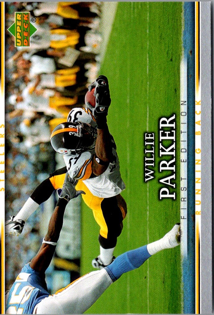 2007 Upper Deck First Edition Willie Parker