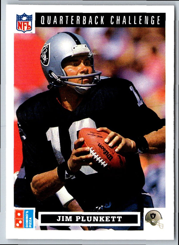 1991 Domino's The Quarterbacks Jim Plunkett #41