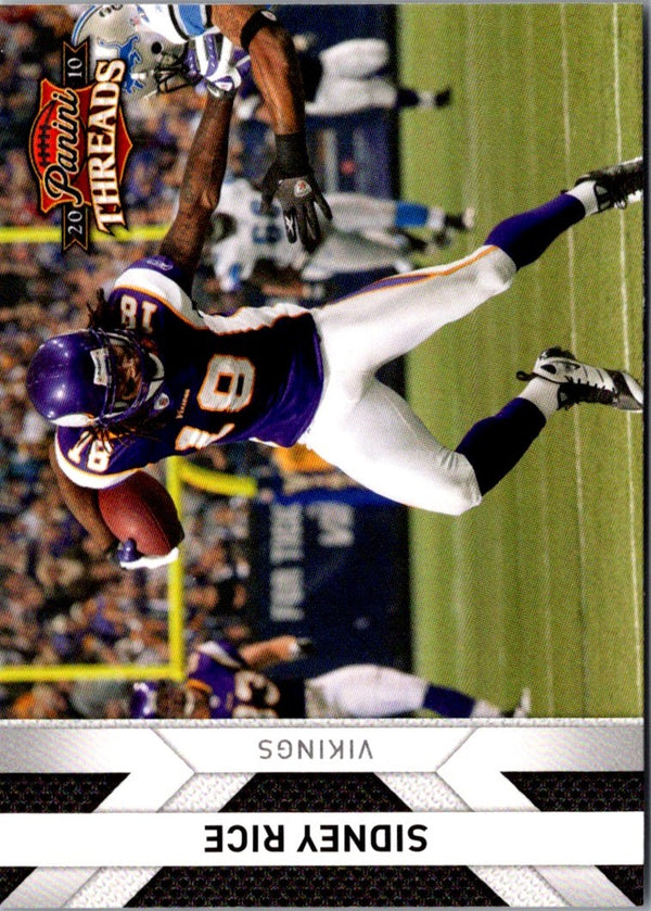 2010 Panini Gridiron Gear Sidney Rice #83