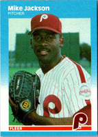 1987 Fleer Update Glossy Mike Jackson #U-48